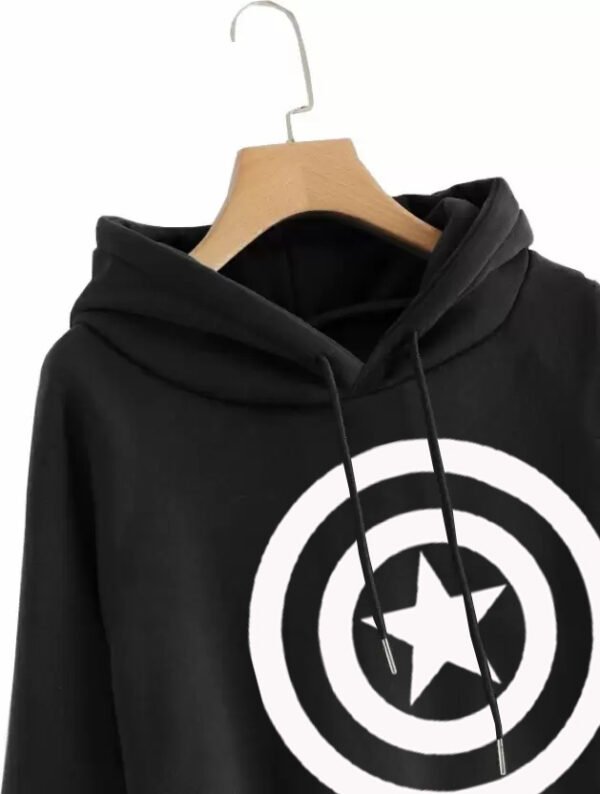 CAPTAIN BLACK HOODIE - Image 2