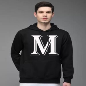 M NAME BLACK HOODIE