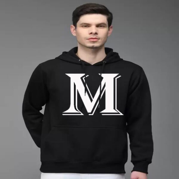 M NAME BLACK HOODIE
