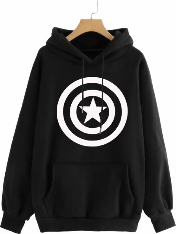 CAPTAIN BLACK HOODIE